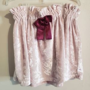 Girl's Royal Velour Outfit